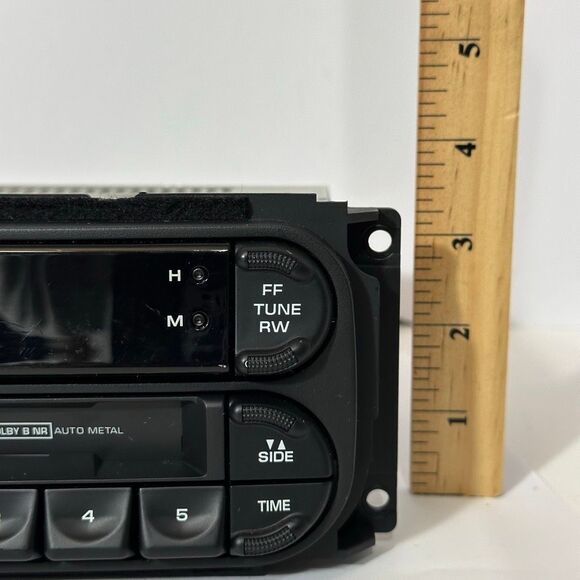 OEM AM/FM Cassette Player Car Radio - Picture 4 of 11